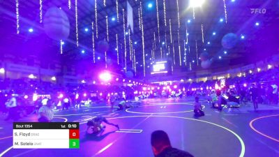 66 lbs Consolation - Sage Floyd, Dragon Wrestling Club vs Maverick Sotelo, Unattached