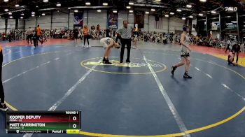 96 lbs Rd# 4- 2:00pm Friday Final Pool - Kooper Deputy, POWA vs Matt Harrington, PA Gold
