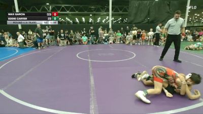 84 lbs Round 4 (6 Team) - Eddie Carter, Steller Trained Bossk vs Max Garcia, Terps Xtreme