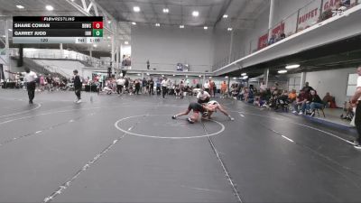 120 lbs Round 5 (6 Team) - Shane Cowan, Barn Brother WC vs Garret Judd, Iron Horse White