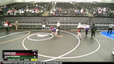 141 lbs Cons. Round 6 - Mason Redd, Logan High School vs Taten McKinnon, Lehi