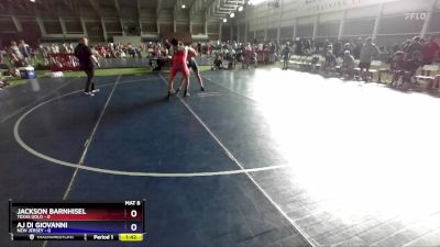 190 lbs Round 1 (8 Team) - Jackson Barnhisel, Texas Gold vs AJ Di Giovanni, New Jersey