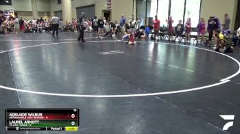 48 lbs Round 1 (4 Team) - Adelaide Wilbur, Untouchable Lady Reapers vs Laurel Arnott, TN AAU- Havok