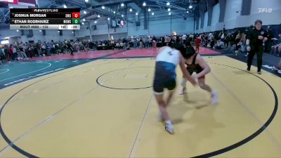 132 lbs Cons. Round 2 - Joshua Morgan, Spartan Mat Club vs Ethan Rodriguez, Maverick Elite Wrestling Club