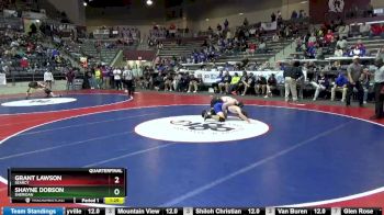 5A 150 lbs Quarterfinal - Grant Lawson, Searcy vs Shayne Dobson, Sheridan