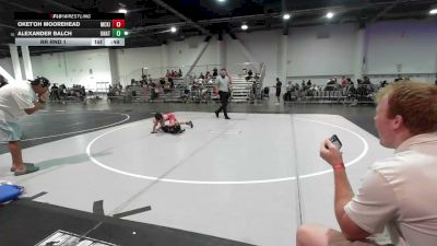 78 lbs Rr Rnd 1 - Oket'oh Moorehead, McKinleyville Panthers vs Alexander Balch, Unattached