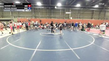 84 lbs Rr Rnd 5 - Zachary Paris, Maine Hammahs - MSE vs Michael Nicosia, Mat Assassins Red - MSE