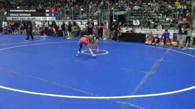 69 lbs Champ. Round 2 - Savannah Halsted, Sebolt Wrestling Academy vs Grace Morgan, TWC