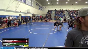 137 lbs Quarterfinal - Andria Anderson, Big Dog Ranch vs Kamryn Coglianese, Huntington Beach