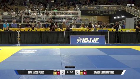 Max Jacob Perez vs Davi De Lima Martello 2025 Pan Kids Jiu-Jitsu IBJJF Championship