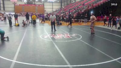 285 lbs Cons. Round 1 - Kamond Manning, Missouri Valley vs Caleb Groff, Quincy