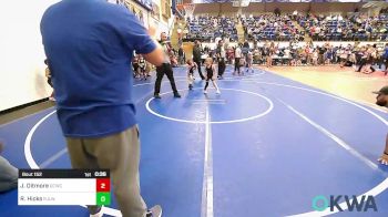 43 lbs Semifinal - Jaxon Ditmore, Dark Cloud Wrestling Club vs Roman Hicks, R.A.W.