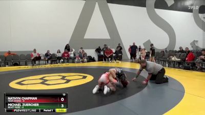 80 lbs Round 3 (6 Team) - Nathyn Chapman, Team Atomic vs Michael Zuercher, Beast Mode