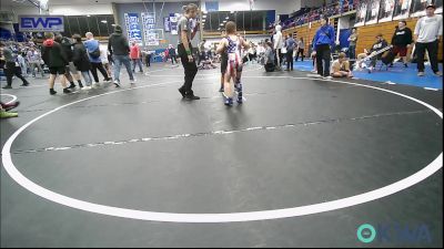 64 lbs Rr Rnd 5 - Mateo Sierra, OKC Saints Wrestling vs Corbin Thigpen, Choctaw Ironman