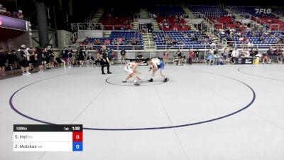 138 lbs Rnd Of 64 - Sean Heil, OH vs Zackery Motzkus, WA