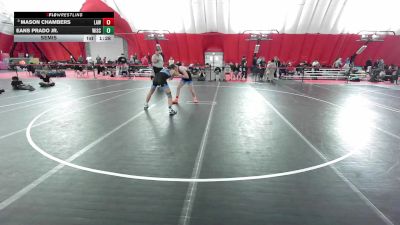 USA Junior Boys - 157 lbs Semis - Mason Chambers, LaCrosse Area Wrestlers vs Eans Prado Jr., Wisconsin