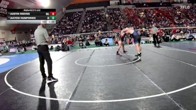 5A 285 lbs Semifinal - Austin Reeves, Hillcrest vs Jaxton Humphries, Century