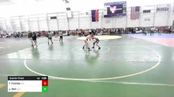 123 lbs Quarterfinal - Trevor Foshee, ADK Wrestling vs Jacob Bell, Inland Elite