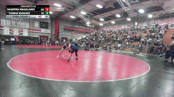 145 lbs Cons. Round 3 - Valentina Magallanes, Gabrielino vs Farrah Marquez, Birmingham