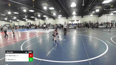 46 lbs Rr Rnd 1 - Mialani Martinez, 505 Wc vs Zane Garcia, Bad Cat Wrestling Club