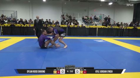 Kyle Jordan Lynch vs Dylan Ross Sikking 2026 Pan IBJJF Jiu-Jitsu No-Gi Championship