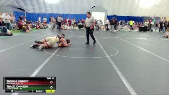 130 lbs Round 5 (8 Team) - Thomas Lindsey, Ohio Gold 24k vs Trace Johnson, Terps Xtreme