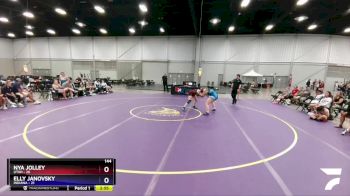 144 lbs Placement Matches (16 Team) - Nya Jolley, Utah vs Elly Janovsky, Indiana