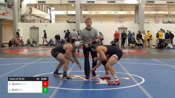 Consolation - Caleb Spears, Newberry vs Jack Bond, ODU-Unattached