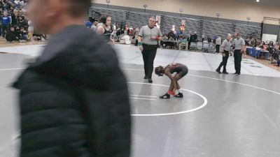 100 lbs Champ. Round 1 - Siniah White, Hampton vs Lottie Durant, Broad Run