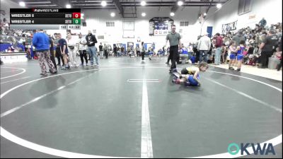 45 lbs Quarterfinal - Malakai King, OKC Saints Wrestling vs Diesel O'Day, Choctaw Ironman