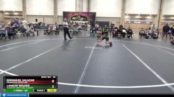 56 lbs Round 1 - Landon Walker, Glasgow Wrestling Academy vs Emmanuel Salazar, Grindhouse Wrestling