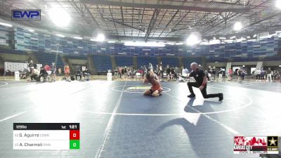 126 lbs Round Of 32 - Gabriel Aguirre, Cowboy Wrestling Club vs Ashton Charmoli, Pinnacle Wrestling Club