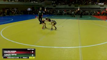 50 lbs Cons. Semi - Calvin Hanna, Watertown-Mayer vs Carson Defoe, Little Falls