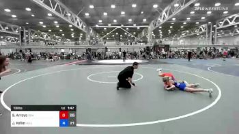 106 lbs Semifinal - Savannah Arroyo, Wyoming Seminary vs Jayden Keller, BullTrained Women