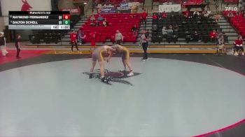 174 lbs 5th Place Match - Dalton Schell, Quincy vs Raymond Fernandez, Quincy