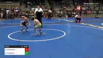 60 lbs Consolation - Max Silentman, Stout Wrestling Academy vs Genesis Anderson, Metro Wrestling Academy