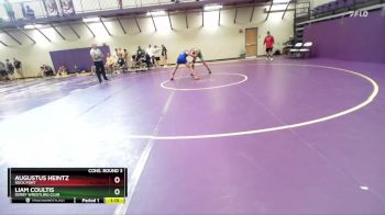 132 lbs Cons. Round 3 - Liam Coultis, Derby Wrestling Club vs Augustus Heintz, Rock Port