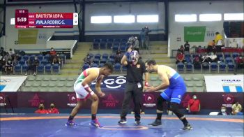 92 kg Rr Rnd 1 - Angel Asuncion Bautista Lopez, Mexico vs Gilberto Segundo Ayala Rodriguez, Venezuela