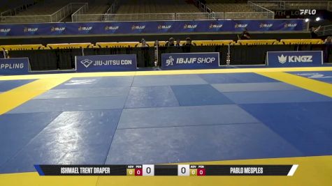 Pablo Mesples vs Ishmael Trent Draper 2026 Pan Jiu Jitsu IBJJF Championship