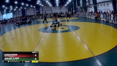 68 lbs Rd# 1 9:00am Friday - Logan Dodge, Team Michigan vs Esquire Flores, West Coast Elite