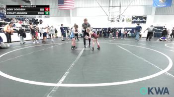 49-52 lbs Rr Rnd 2 - Kody Goodson, Rough Riders vs Kynley Johnson, Division Bell Wrestling