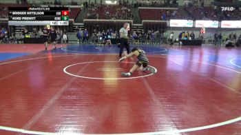 109 lbs Champ. Round 2 - Kord Prewitt, Glendive Mat Devils vs Bridger Kittelson, HWC SWAT