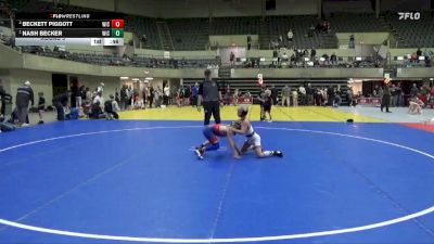 80 lbs Round 5 - Nash Becker, DC Elite vs Beckett Piggott, Outlaw Wrestling Club
