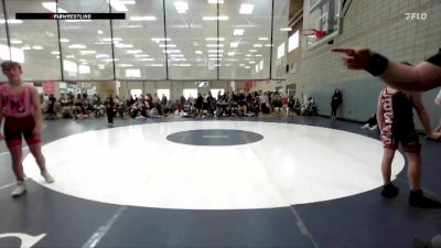 132 lbs Quarterfinal - Kellen Garbett, Idaho vs Sawyer Cameron, 208 Badgers Wrestling Club