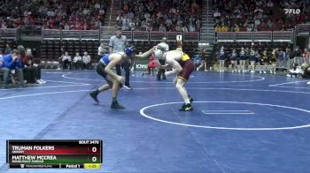 3A-126 lbs Cons. Round 4 - Matthew McCrea, Bondurant-Farrar vs Truman Folkers, Ankeny