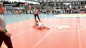 6 - 106 lbs Champ. Round 1 - Parker Chick, Wakefield HS vs Maximo Salvanera, Mountain View