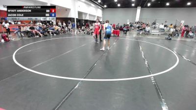 175 lbs Wyatt Anderson, South Dakota Blue vs Jacob Cole, Team Indiana Blue