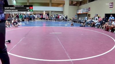 132 lbs 6th Wrestleback (32 Team) - Connor Bayliss, Indiana Outlaws vs Wyatt Bunch, Guerilla WC