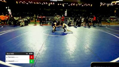 85 lbs Consi Of 16 #2 - Joseph Ferrera, Verona vs Quincy Meskill, Montclair