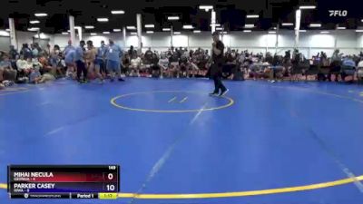 165 lbs Placement Matches (8 Team) - William Hendrix, Georgia vs Tyde Nelsen, Iowa